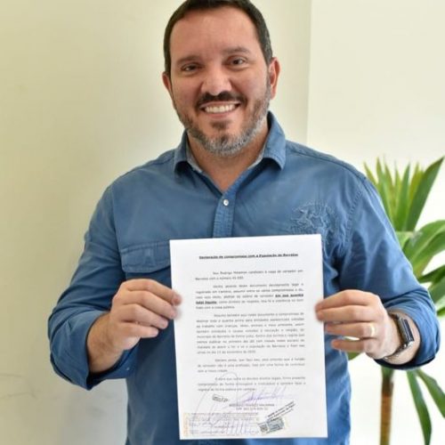 BARRETOS: Rodrigo Malaman registra que doará seu salário de vereador se for eleito