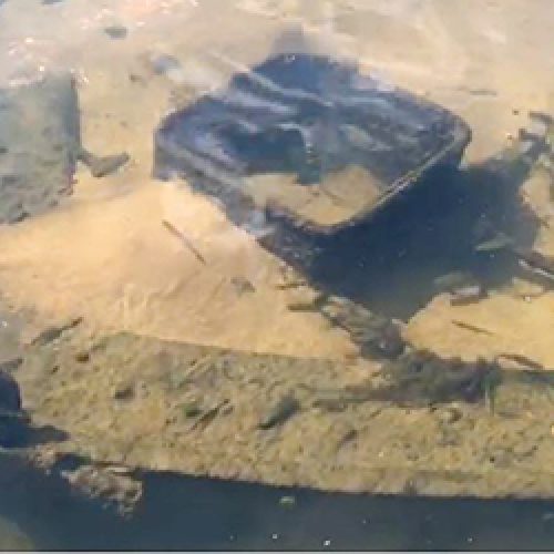 COLÔMBIA: Barco naufragado há 70 anos reaparece no Rio Grande