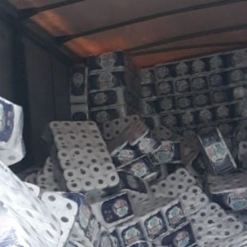 REGIÃO: PM prende 4 por receptação de carga furtada de papel higiênico