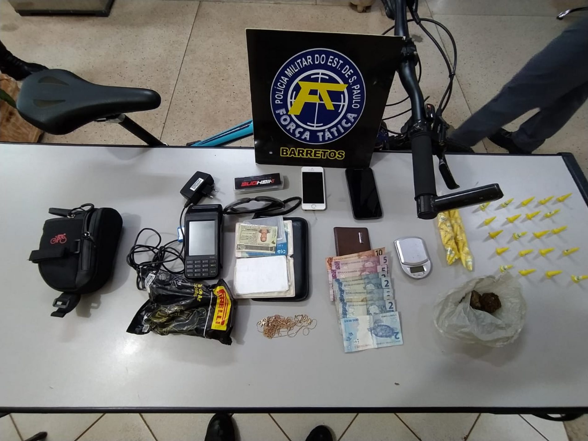 BARRETOS: Polícia Militar prende autor de furtos, recupera diversos objetos e apreende drogas