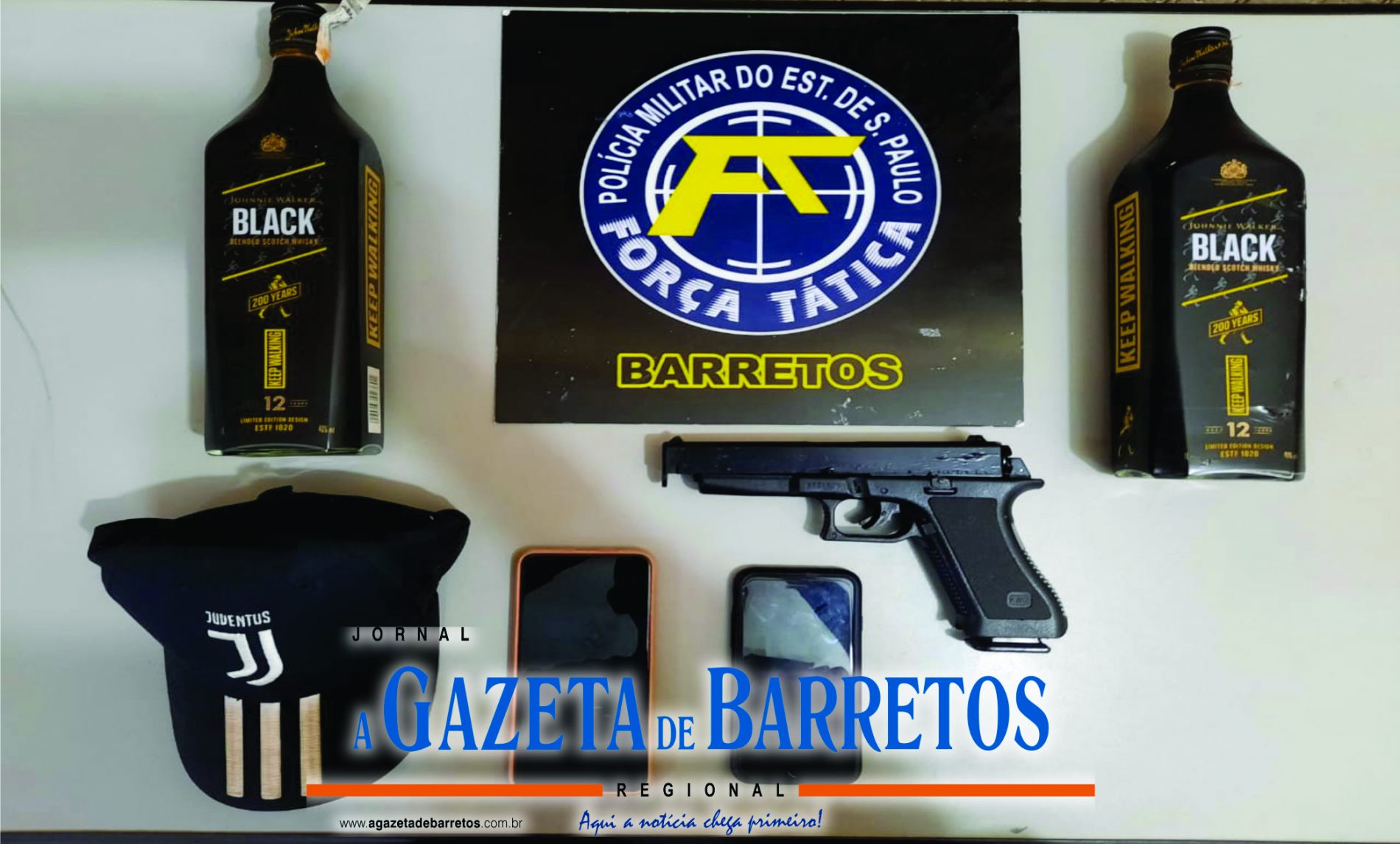 BARRETOS: Tático Comando apreende menores que praticaram roubo em loja de bebidas