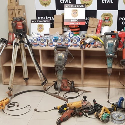 REGIÃO: Grupo é preso em operação contra tráfico de drogas e furto de materiais de construção