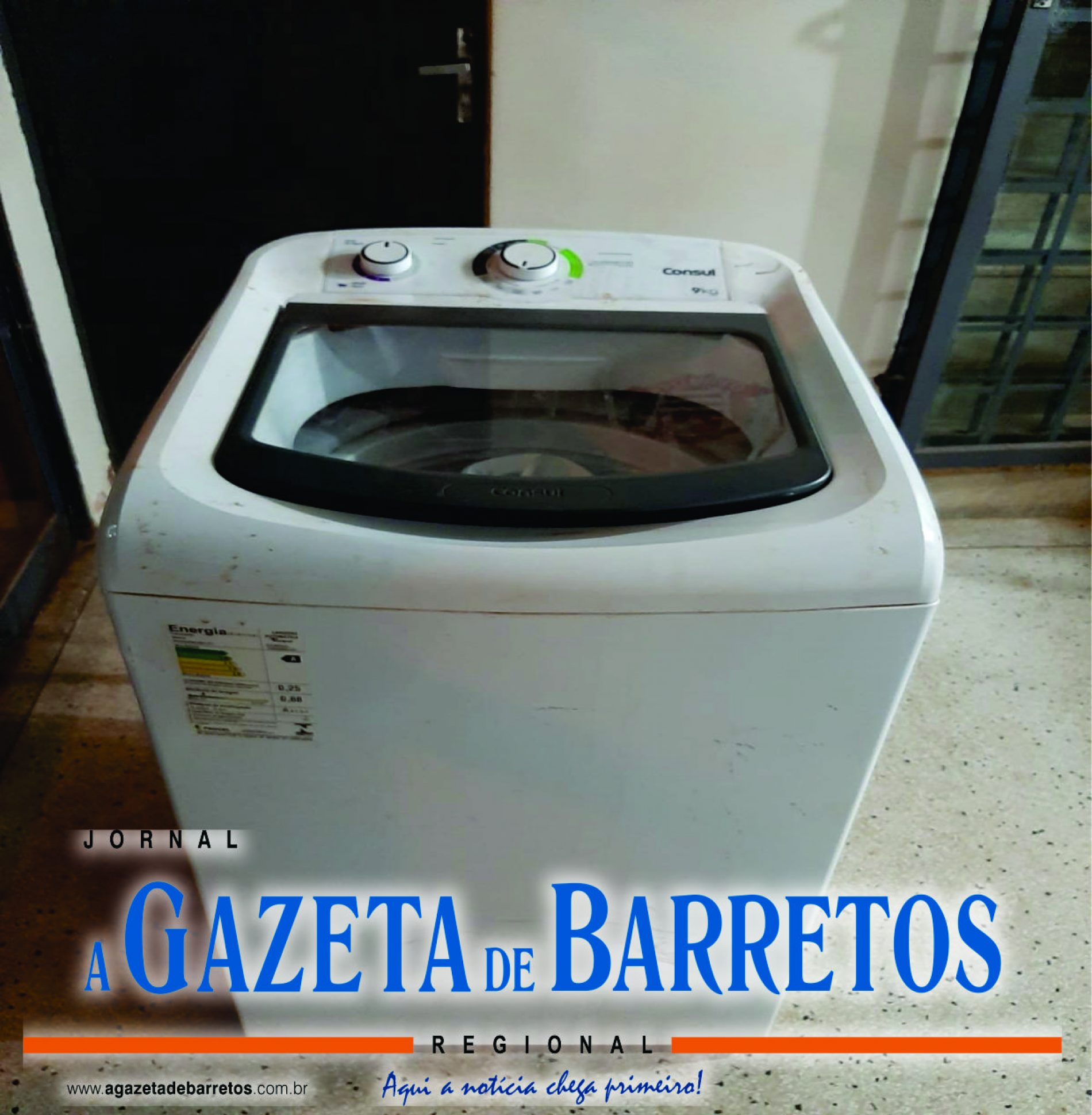 BARRETOS: Desempregado é preso após furtar máquina de lavar em residência
