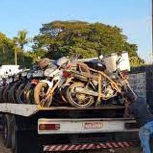 Detran manda para Barretos 3 mil veículos apreendidos em Rio Preto