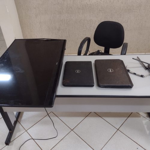 BARRETOS: Polícia recupera televisor e notebooks furtados em residência no bairro City Barretos
