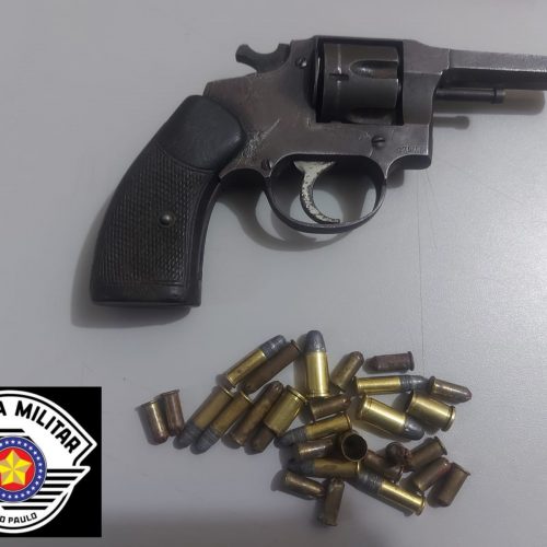 BARRETOS: Polícia apreende arma em tentativa de homicídio no bairro Zequinha Amêndola