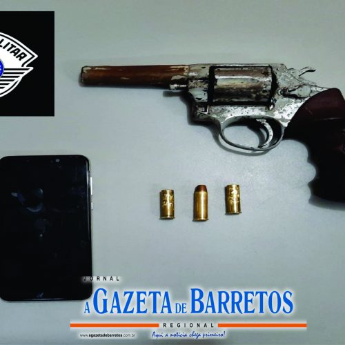BARRETOS: Polícia localiza arma em residência no bairro São Francisco