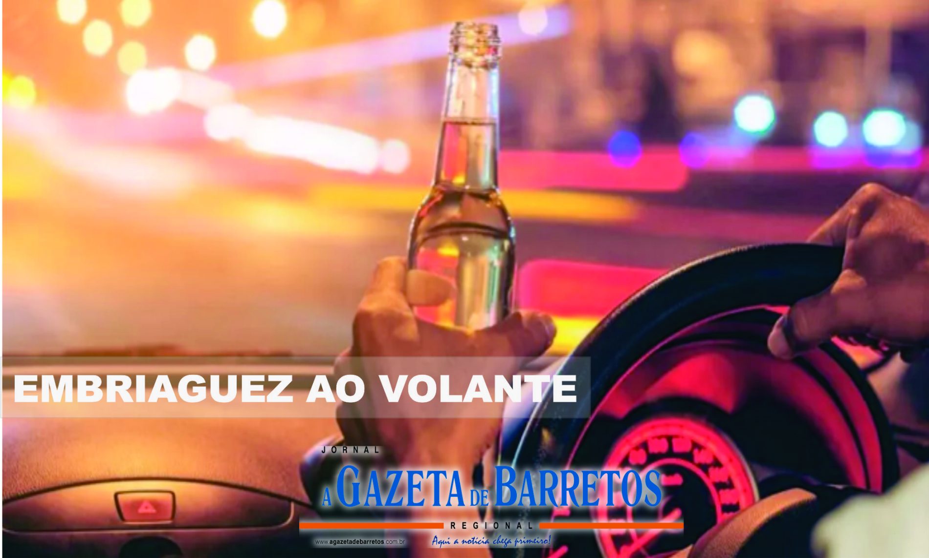 GUAÍRA: Após tentativa de fuga, motorista é preso por dirigir embriagado
