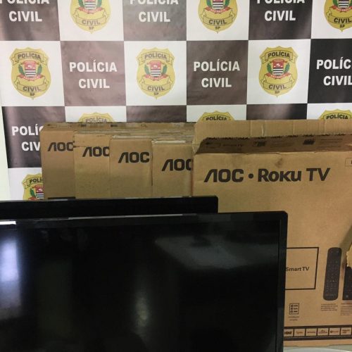 Polícia Civil de Barretos recupera televisores furtados em clínica e identifica suspeito do crime