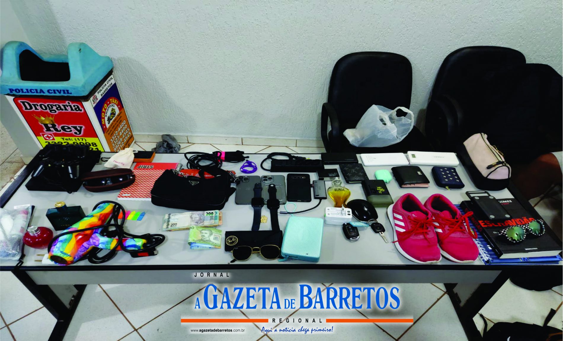 BARRETOS: Força Tática prende autor de roubo, recupera objetos avaliados em 50 mil e apreende armas e munições