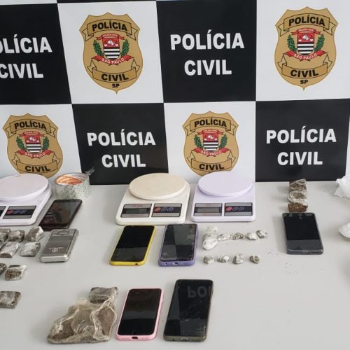 Policia Civil prende 9 pessoas, apreende um menor, drogas e diversos objetos na “Operação Discípulos” em Colina