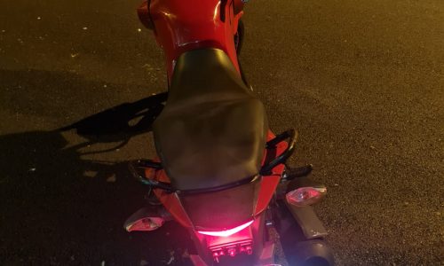 Indivíduo é flagrado conduzindo moto furtada