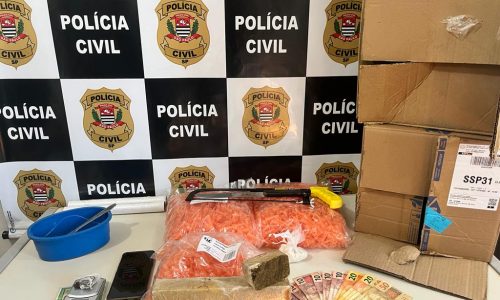 Policia Civil prende indivíduo por tráfico de drogas e apreende um quilo de maconha